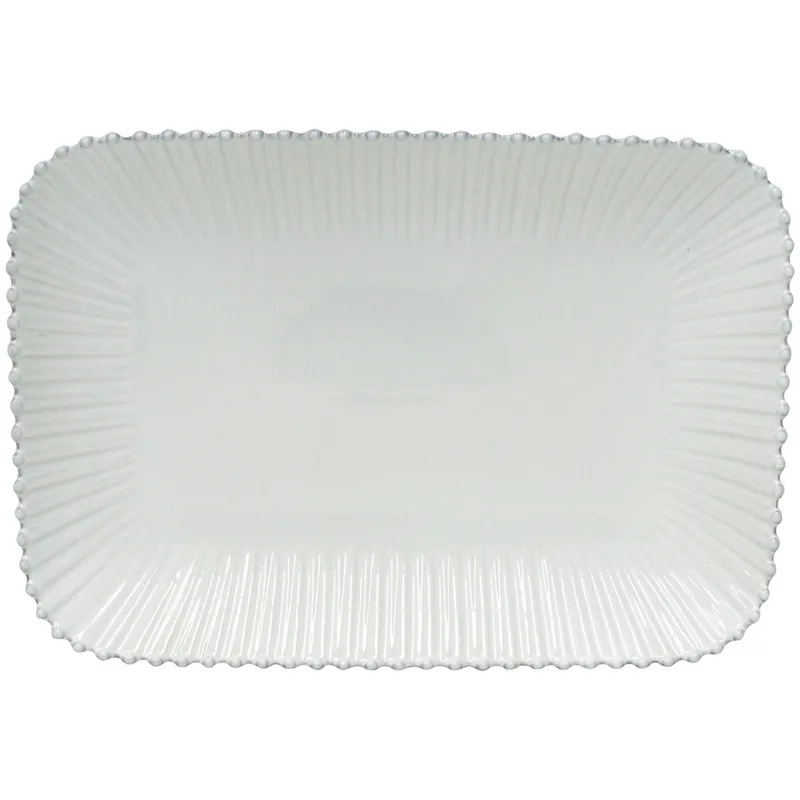 Costa Nova Pearl serveringsfat large, vit