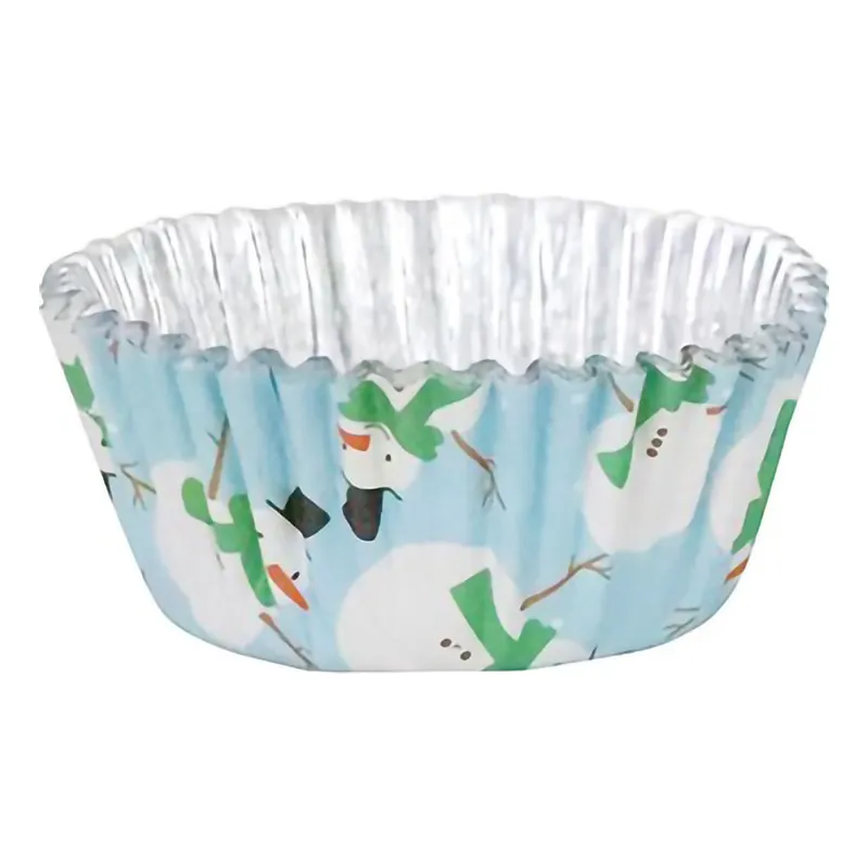 PME Muffinsformar med Folie Snögubbe – 30-pack