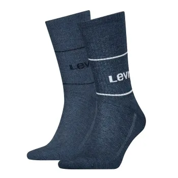 Levis Strumpor 2P Organic Cotton Sock Marin Strl 39/42