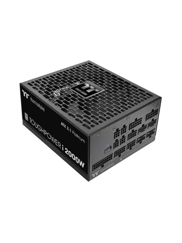Thermaltake ToughPower i2000W Strömförsörjning - 2000 Watt - 140 mm - 80 Plus Titanium certificate (upp till 90% effektivitet)