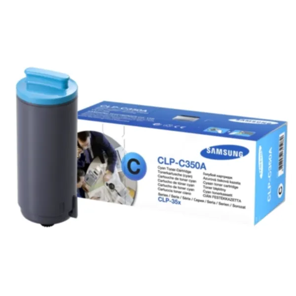 Samsung toner CLP-C350A original cyan 2.000 sidor