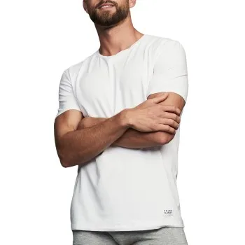 Frank Dandy Bamboo Straight Tee Vit X-Large Herr