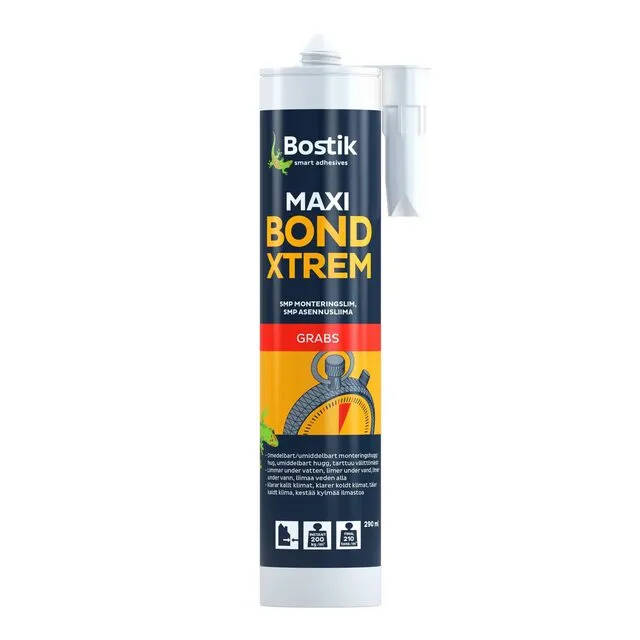 MONTAGELIM MAXI-BOND X-TREM 0,3L (12) | Beijerbygg Byggmaterial