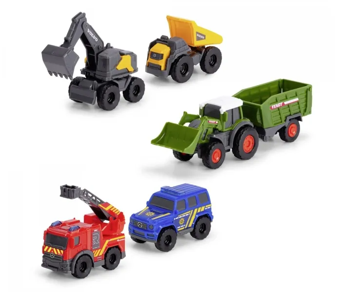 Mini Leksaksbilar 5-Pack 8 cm Dickie Toys