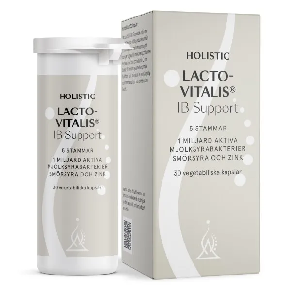 Lactovitalis®IB Support 30 kapslar - Holistic