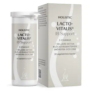 Lactovitalis®IB Support 30 kapslar - Holistic