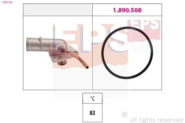 Termostat, kylvätska EPS 1.880.164