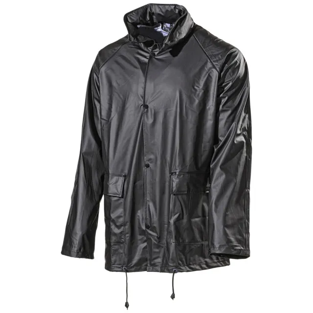 REGNJACKA 903PU L.BRADOR SVART XXL | Beijerbygg Byggmaterial