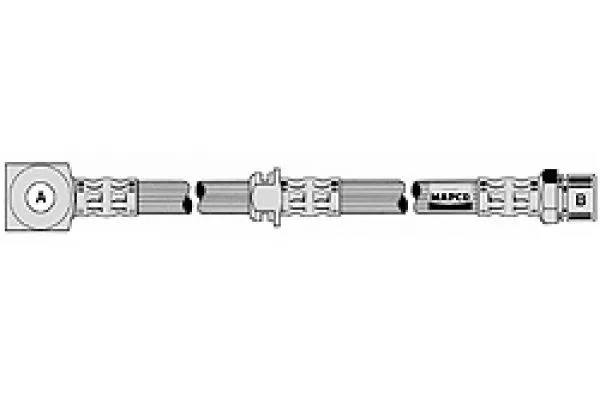 Bromsslang MAPCO 3854