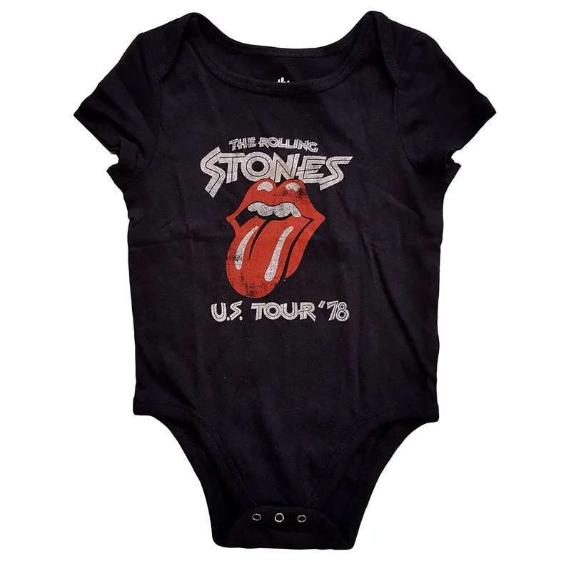 The Rolling Stones Kids Baby Grow: US Tour ’78 (12 Months)