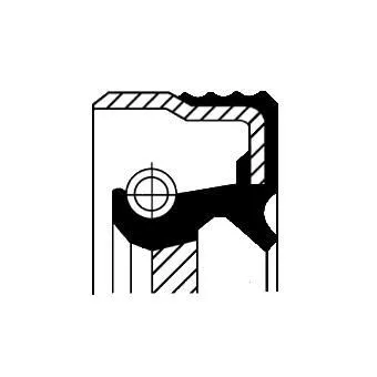CORTECO 12012580B Packbox, vevaxel