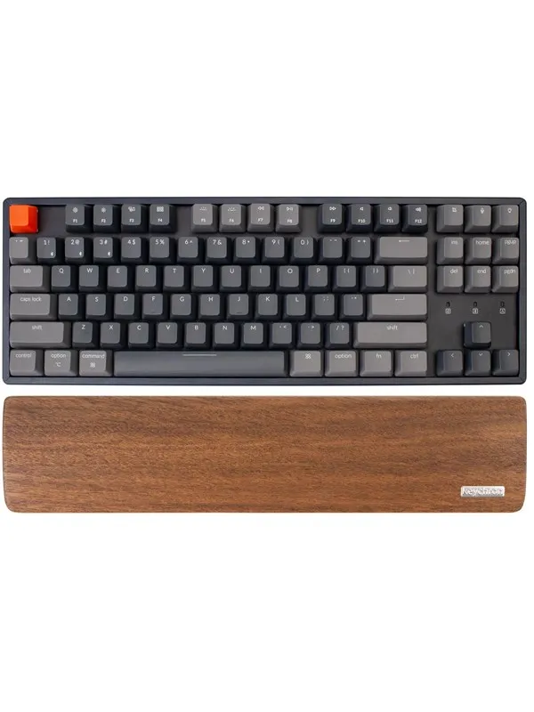 Keychron Walnut Wood Palmrest for K8 / C1 - Gaming Tangentbord - Brun