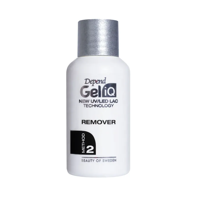 Depend Gel Manicure Complete Starter System Builder Kit, Remover Method, High Shine 35ml, Removal Wraps