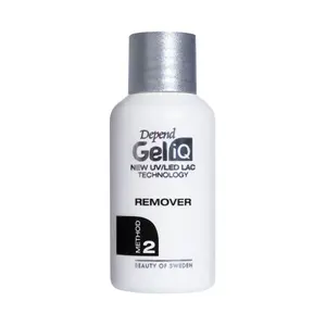 Depend Gel Manicure Complete Starter System Builder Kit, Remover Method, High Shine 35ml, Removal Wraps