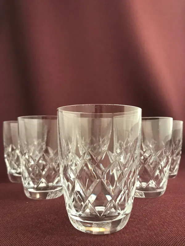 Orrefors – Karolina – 6 st Selter / Whiskey glas Design Gunnar Cyren