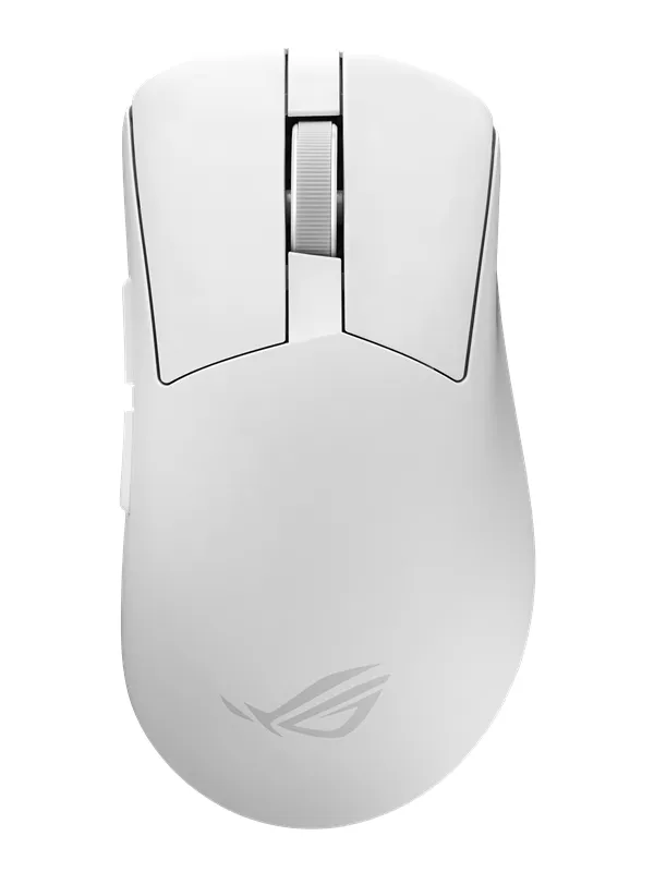 ASUS ROG Gladius IV Ace Aqua Blue - Gamingmus - Optic - 5 knappar - Vit