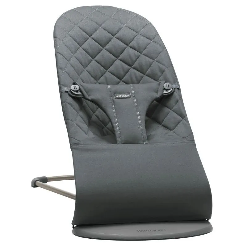 BabyBjörn Bliss Babysitter Vävd Klassisk Quilt, Antracitgrå