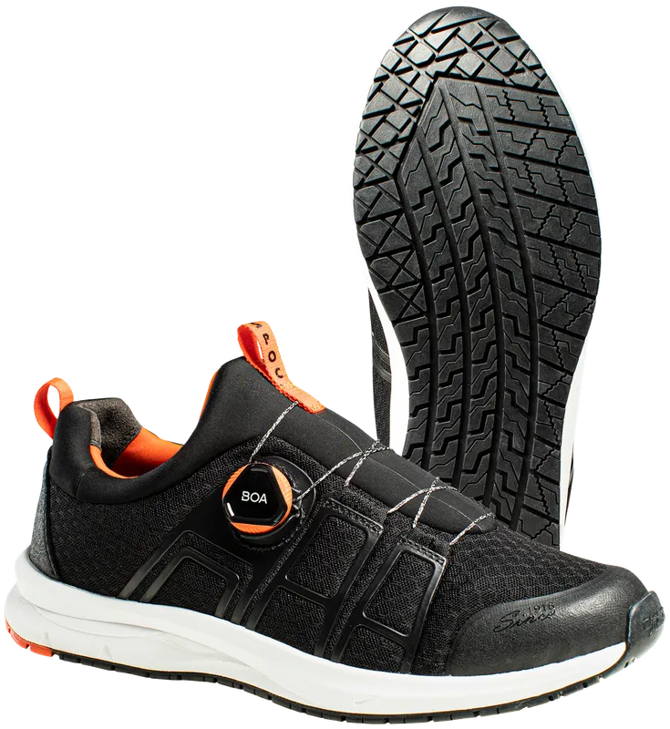Jalas 5362 SPOC Easyroll Yrkessko O1, BOA, svart/orange 37