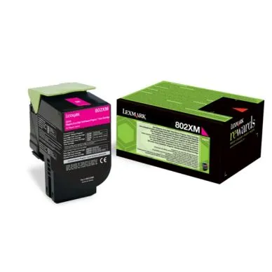 Lexmark 802XM Tonerkassett Magenta