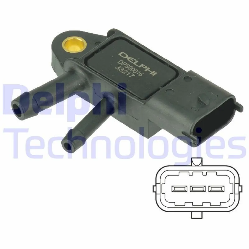 Avgastrycksensor DELPHI DPS00016