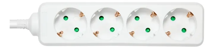 Deltaco GT-0400 Power Strip - 1.5 m