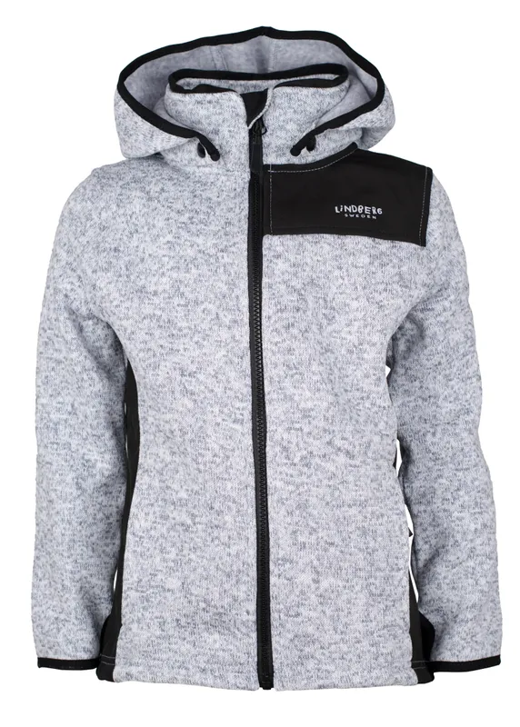 Lindberg Kids’ Bormio Jacket Grey Melange (#8671)