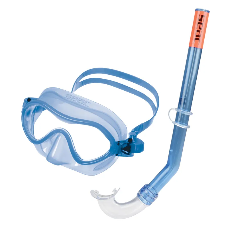 Seac Snorkelset Baia TPR/AQ Akvamarin