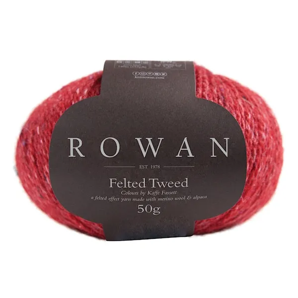 Felted Tweed 50 gr Scarlet 222, Rowan