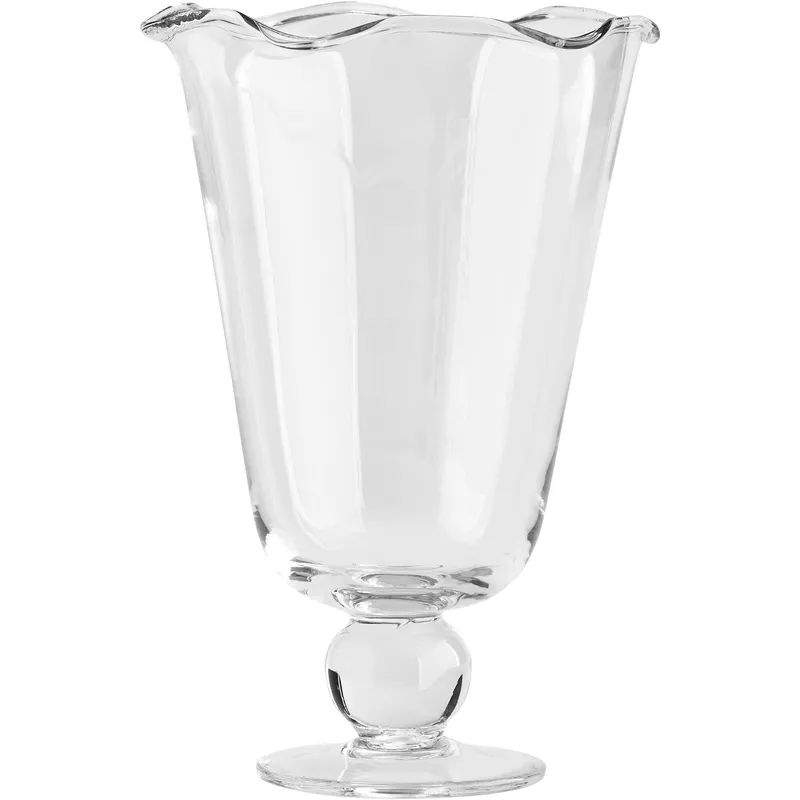 Decotique Karla vas vågig 26 cm, klar