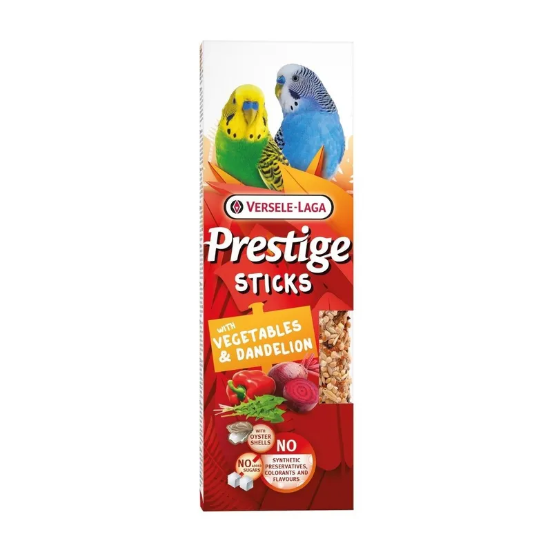 Prestige Sticks Small Parakeets Veg & Dandelion 2p