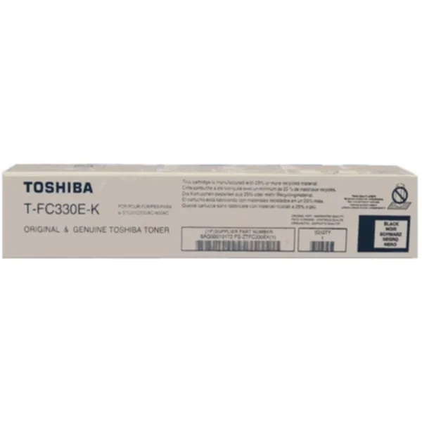 TOSHIBA T-FC330UK Tonerkassett svart, 18.400 sidor