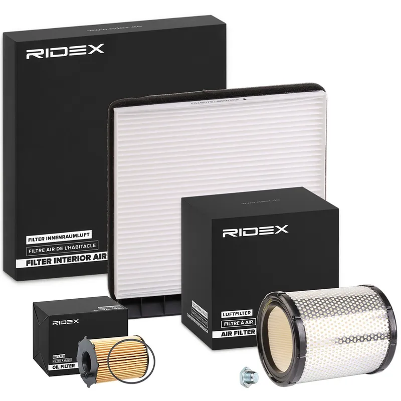 Filtersats RIDEX 4055F21038