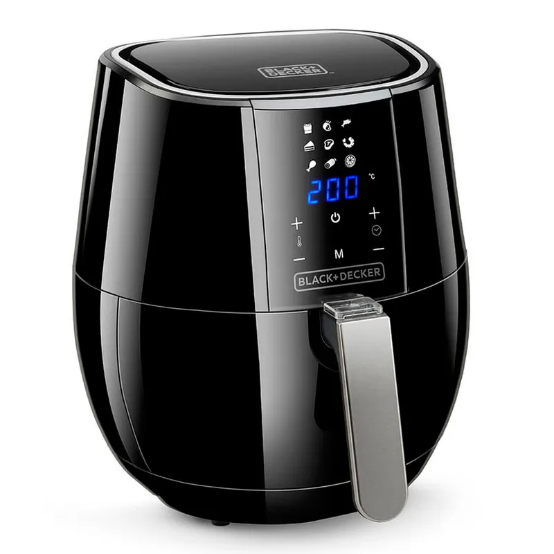 BLACK+DECK Air Fryer Digital Control 3,5L Svart