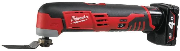 Milwaukee C12 MT-402B Multiverktyg med 2 st 4,0 Ah batterier och laddare