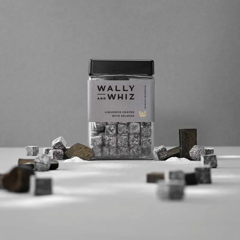 Wally and Whiz Vingummi Lakrits/Salmiak 240g