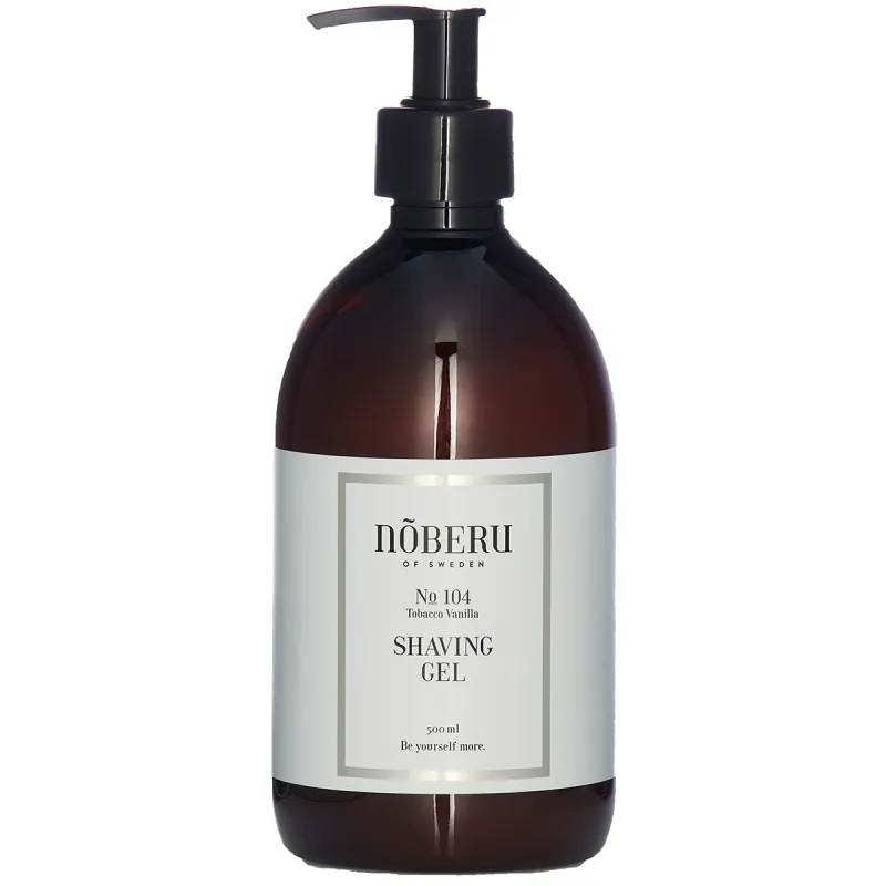 Nõberu Stockholm Shaving Gel Tobacco Vanilla 500 ml