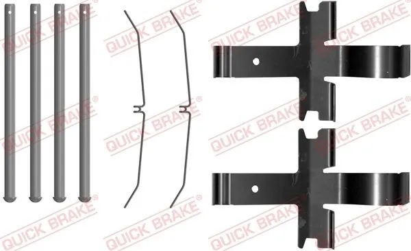 Monteringssats, bromsbelägg QUICK BRAKE 109-0081