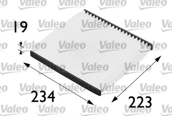 Kupéfilter VALEO 698279