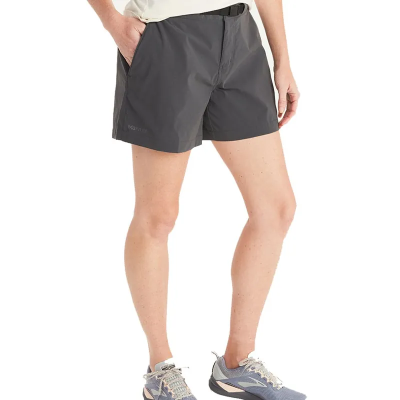 Marmot Women’s Kodachrome Shorts 5″ (dam) - Dark Steel, 6