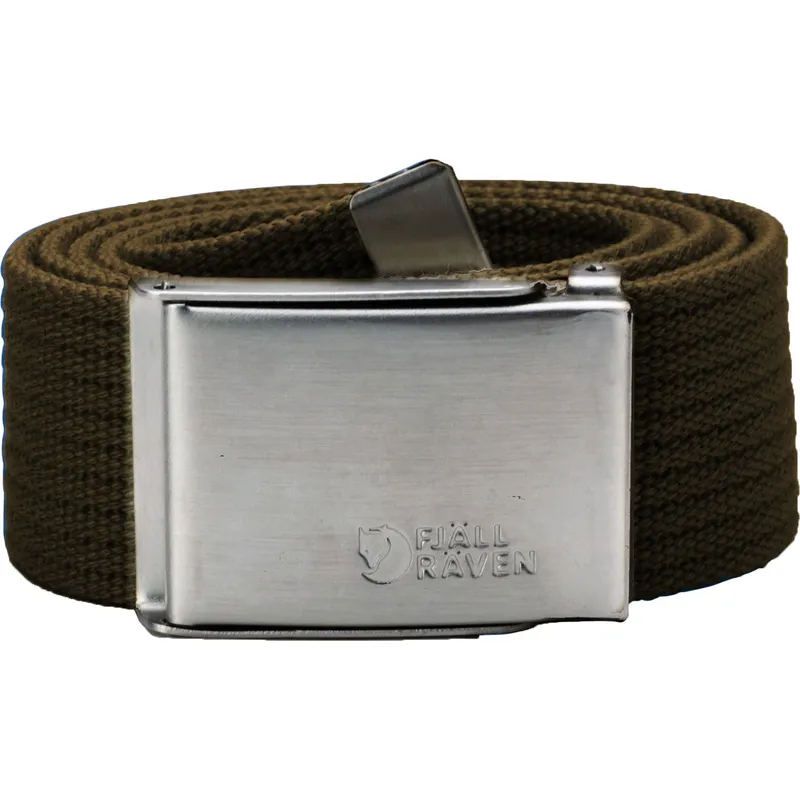 Fjällräven Canvas Belt Dark Olive
