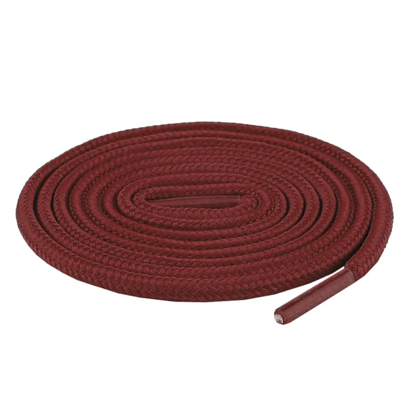 Skosnören – Runda [120 cm] – Vinröd