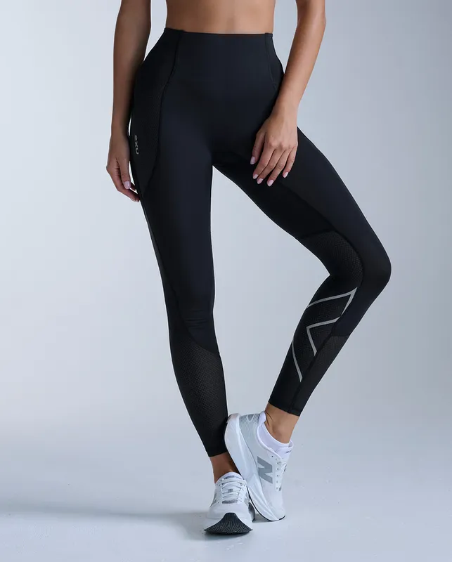 Aero Mesh Hi-Rise Compression Tights Dam | 2XU (#2727)