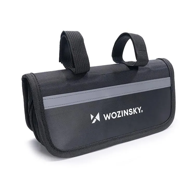 Wozinsky WMZ-01N tool kit 16-in-1 bicycle multitool pump wrenches inner tube kit - black