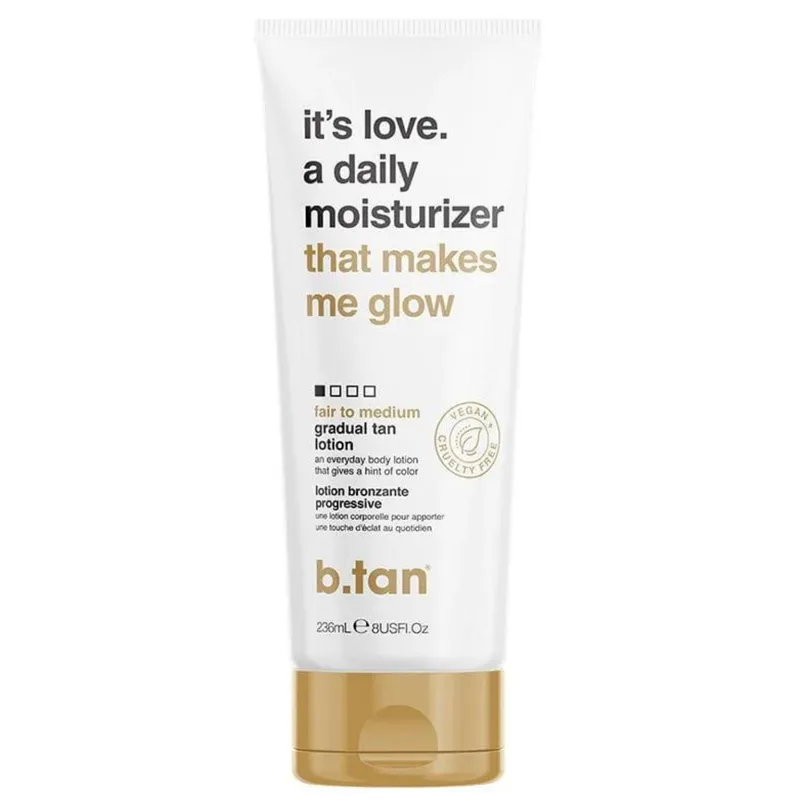 B.tan It’s Love A Daily Moisturizer Gradual Tan Lotion 236 ml