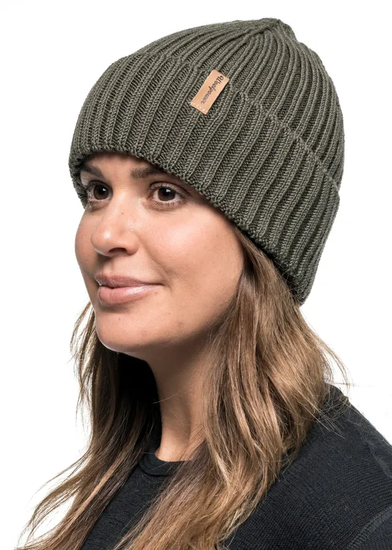 Woolpower Beanie Rib Pine Green