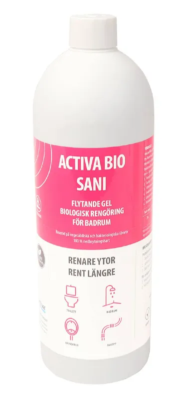 Sanitetsrent ACTIVA Bio Sani 1L