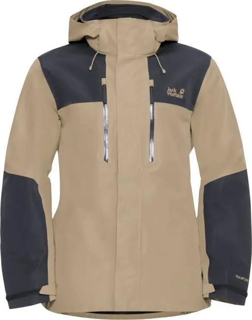 Jack Wolfskin Men’s Jasper 2-Layer Jacket Hazel Wood
