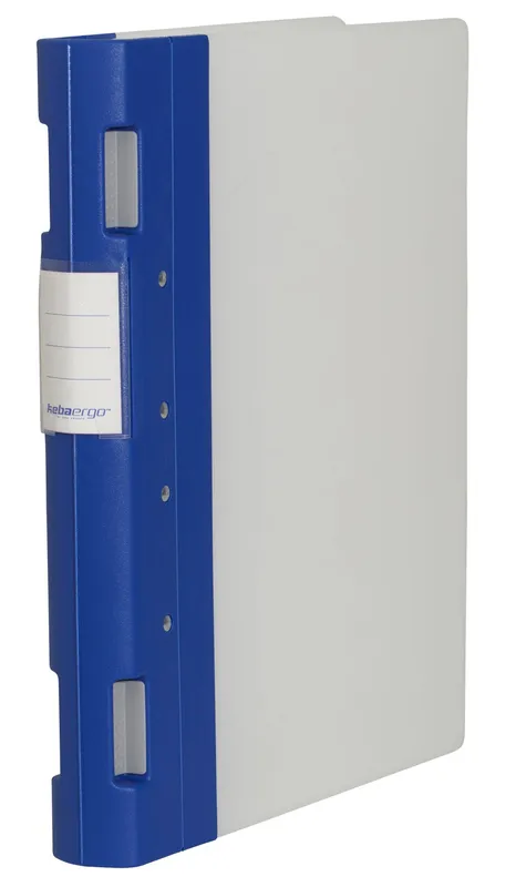 Gaffelpärm KEBAErgo A4 40mm blå/neutral