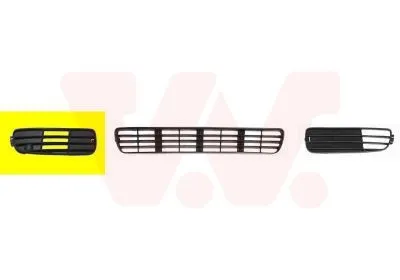 Ventilationsgaller, stötfångare VAN WEZEL 0322592