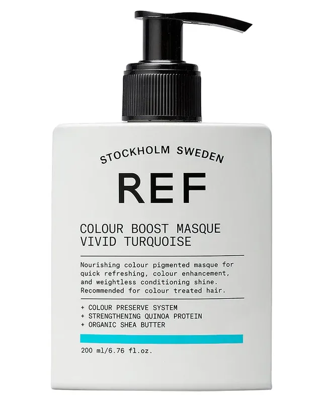 REF Colour Boost Masque – Vivid Turquoise 200 ml